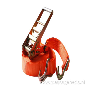 Big Size 4'' / 100MM Aluminum Handle Cargo Lashing Belt